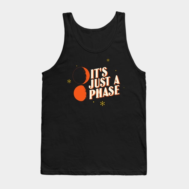 It's Just a Phase Moon Two Tank Top by Expanse Collective